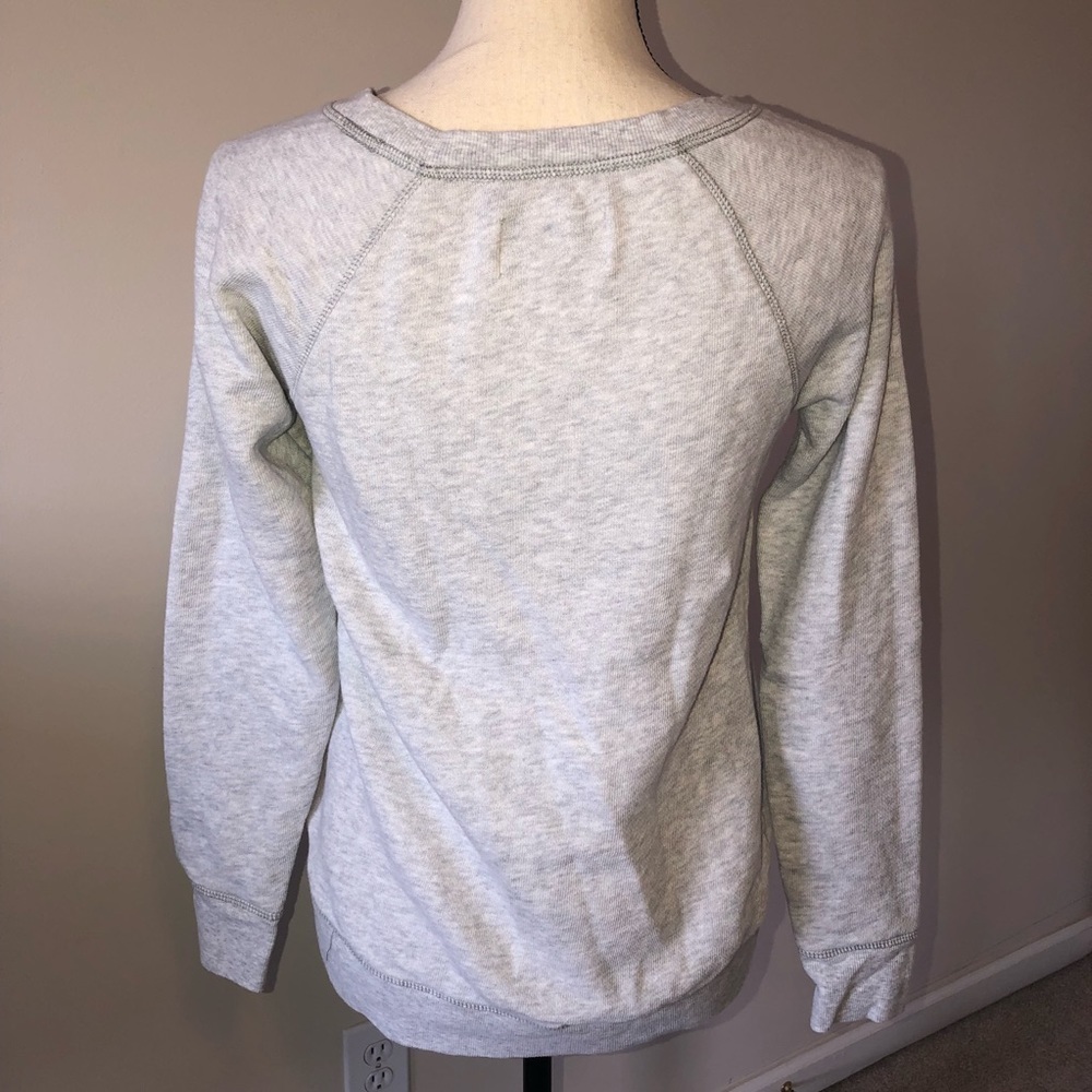 Proenza Schouler Neiman Marcus Sweatshirt Jumper Size S Gray Abstract Print Art - Picture 7 of 8